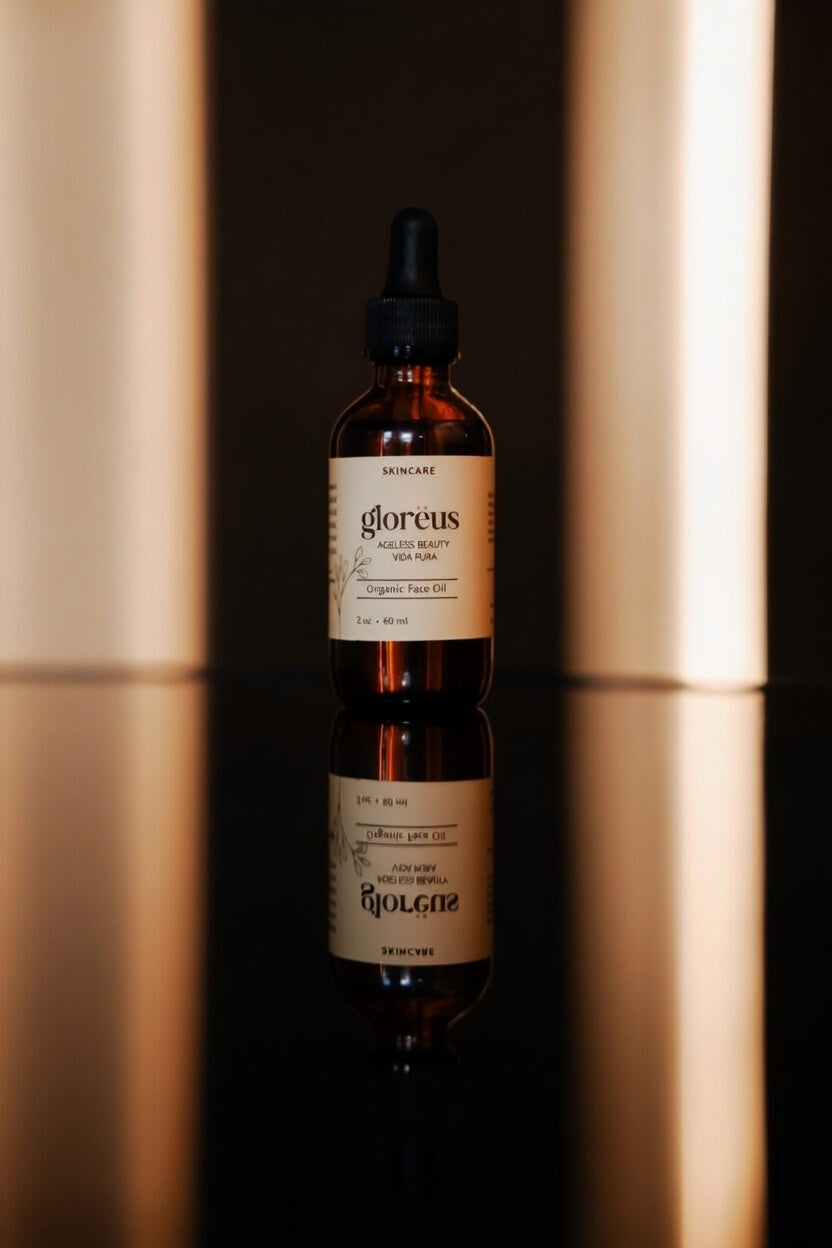 glorëus | Natural, Organic Face Oil for Deep Hydration and Ageless Beauty